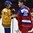 MONTREAL, CANADA - JANUARY 5: Russia's Ilya Samsonov #30 shakes hands with Sweden's David Bernhardt #5 after winning 2-1 in overtime to win the bronze medal game at the 2017 IIHF World Junior Championship. (Photo by Matt Zambonin/HHOF-IIHF Images)

